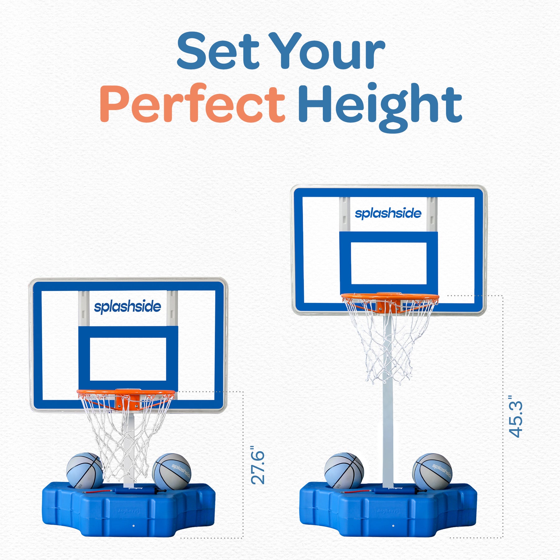 SplashSide Poolside Basketball Hoop