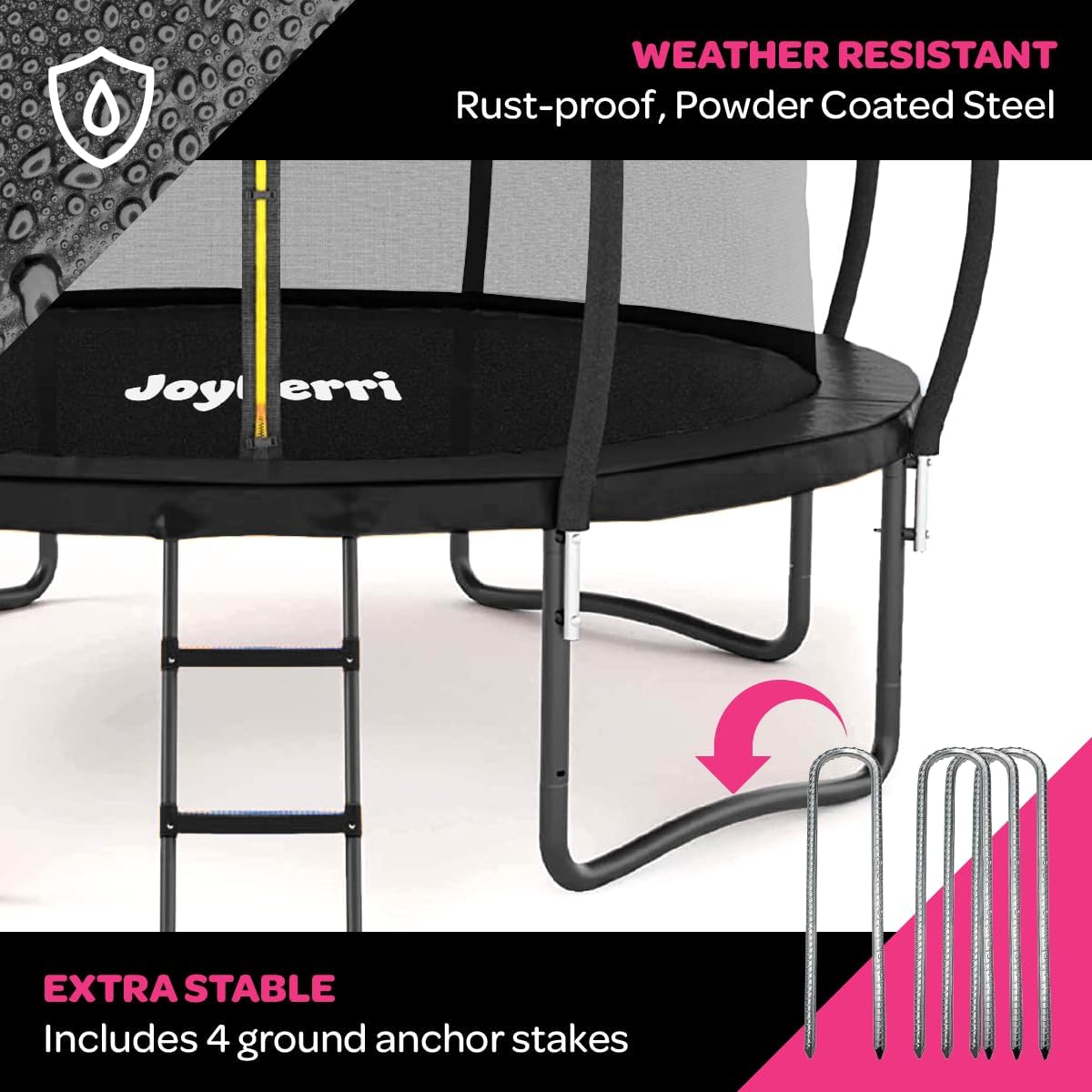 UpSurge™ Trampoline - Safe, Fun, Built to Last