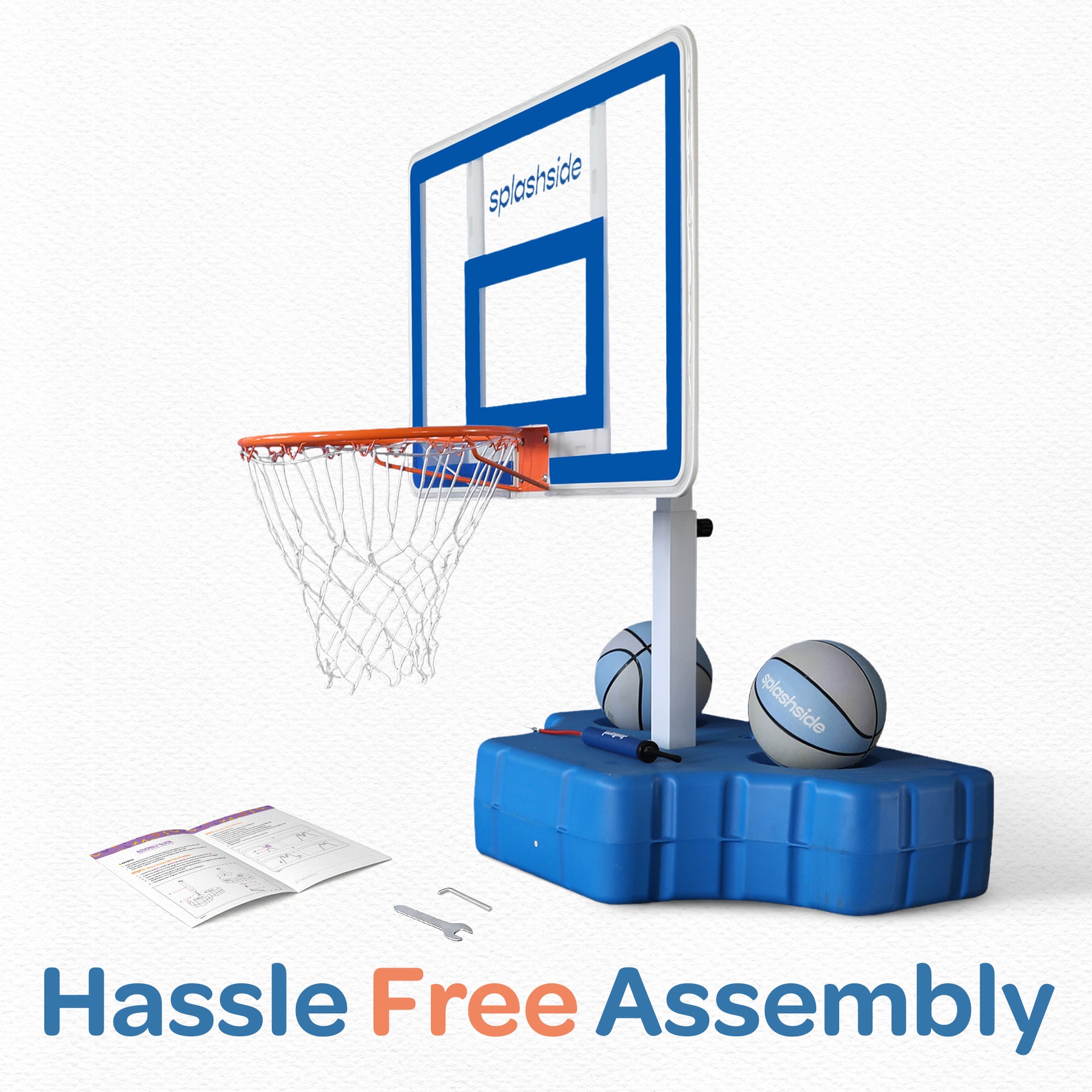 SplashSide Poolside Basketball Hoop