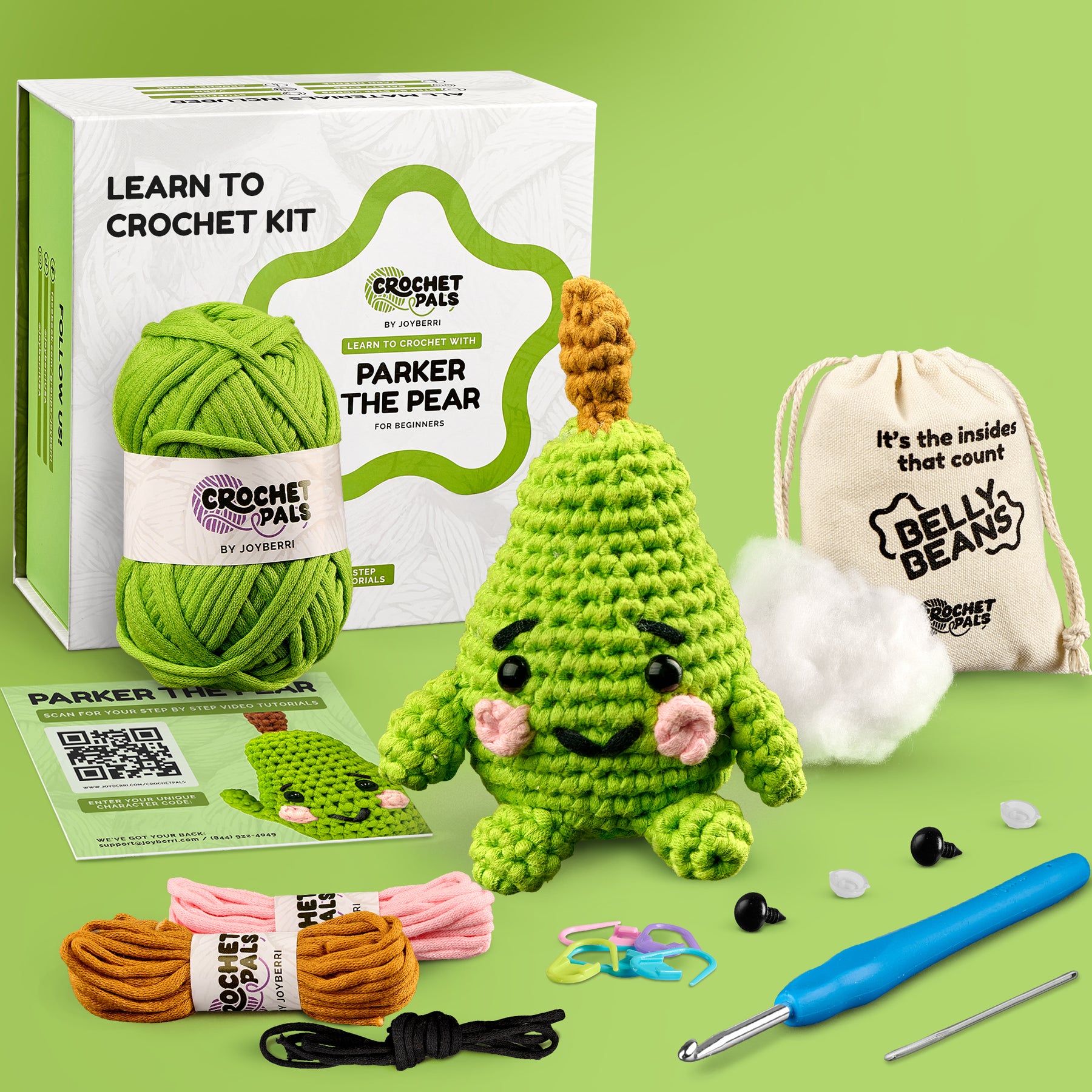 CrochetPals - Parker The Pear