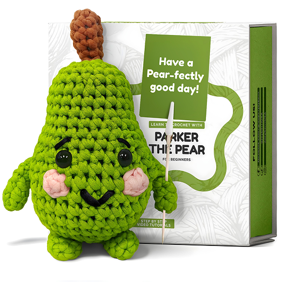 CrochetPals - Parker The Pear
