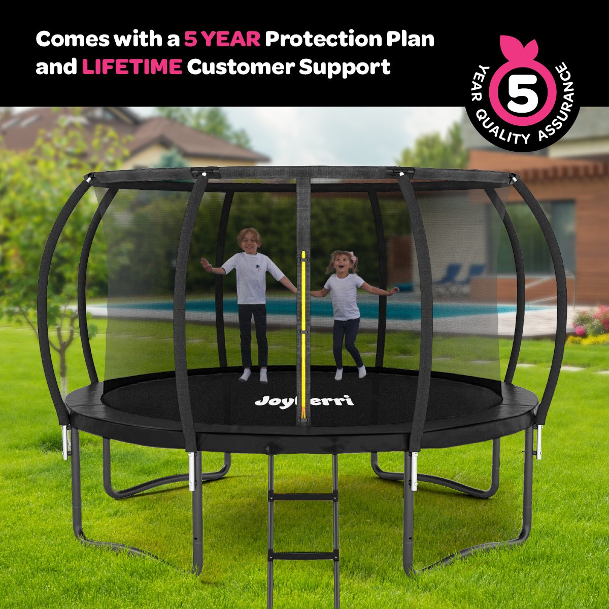 UpSurge™ Trampoline - Safe, Fun, Built to Last