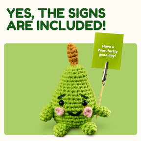 CrochetPals - Parker The Pear