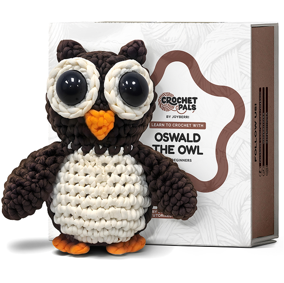 CrochetPals - Oswald The Owl