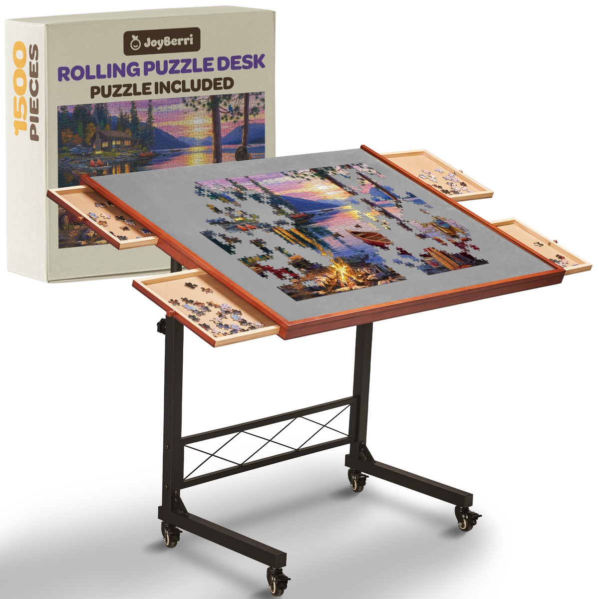 PuzzleStation™ Rolling Puzzle Desk