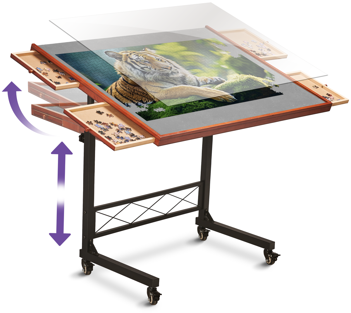 PuzzleStation™ Rolling Puzzle Desk