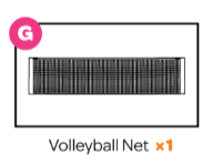 Mighty Bounce Volleyball Net