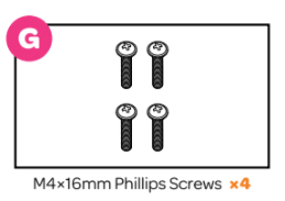 Puzzle Station M4×16mm Phillips Screw