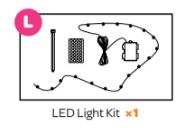 Upsurge LED Light Kit 12 FT