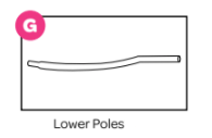 Trampoline Lower Poles 14ft