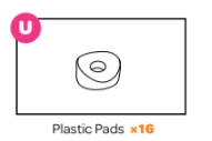 Trampoline Plastic Pads