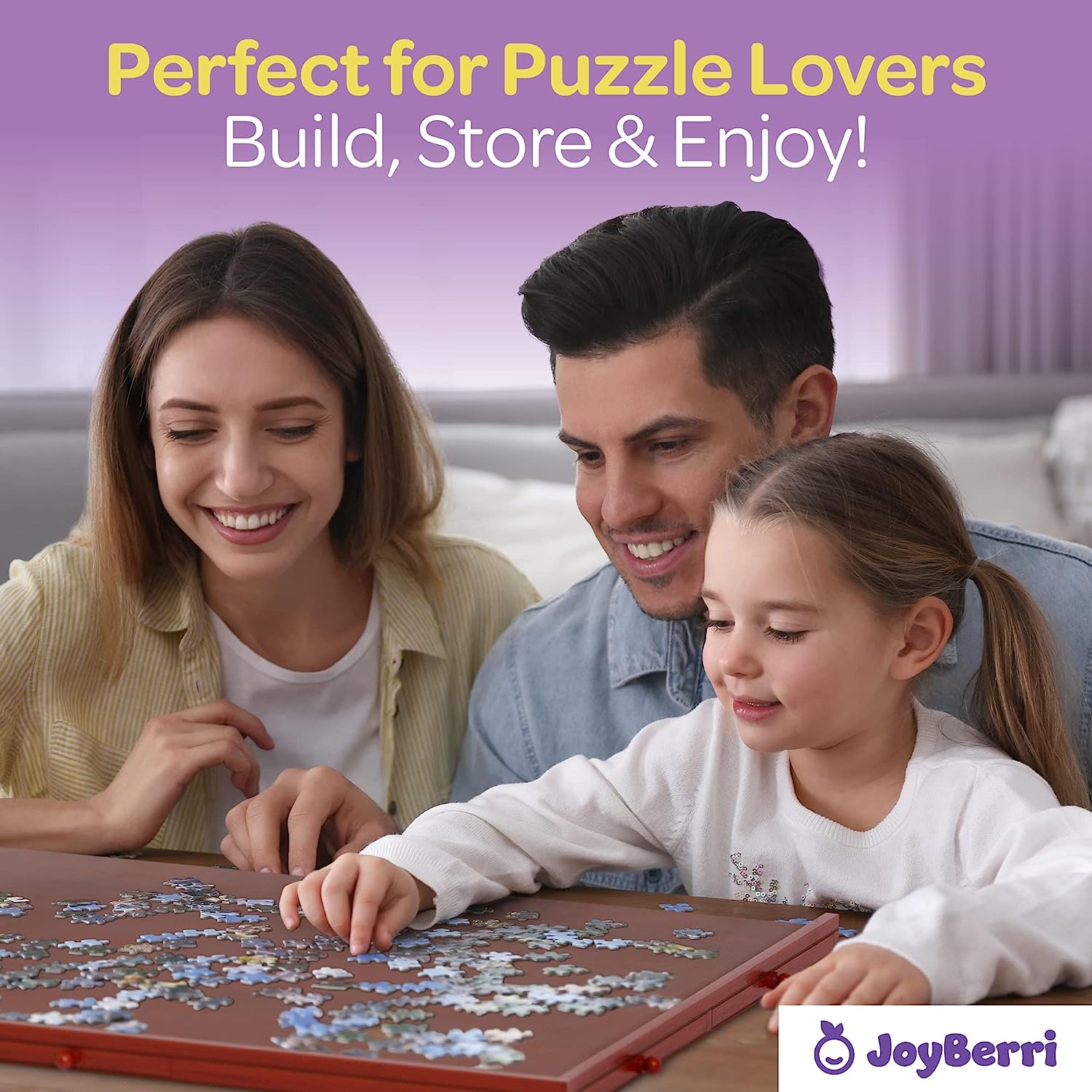 JoyBerri Jigsaw Puzzle Board - with Free Puzzle / 1500 Piece Jigsaw Puzzle  Table for Adults/Portable Wooden Puzzle Table Organizer and Puzzle with  Drawers and Legs/Puzzle Tray Gift for Storage - Yahoo Shopping